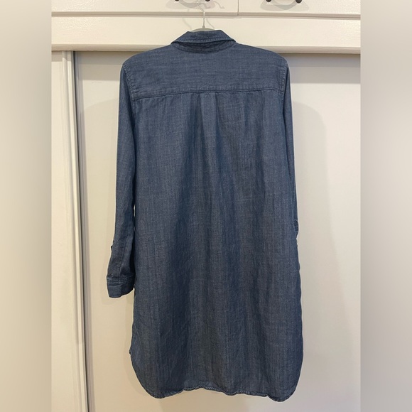 Banana Republic Chambray Shirtdress, Size 12 - Picture 7 of 7